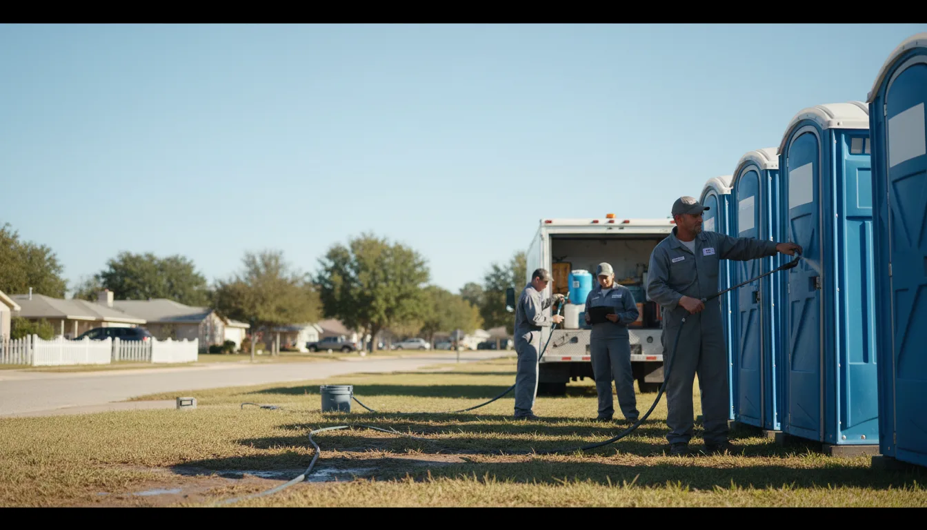 Long-Term Portable Toilet Rental in Eaton, IN near me